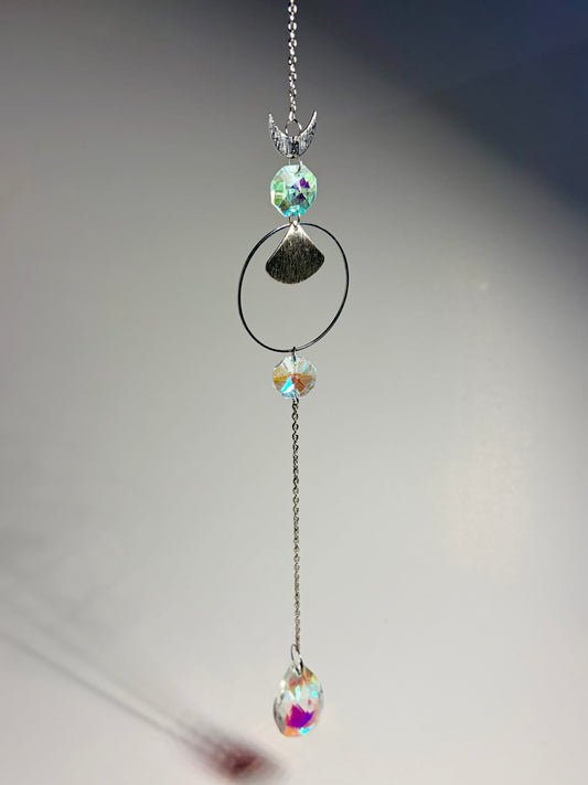 Fan Crystal Suncatcher Hanger