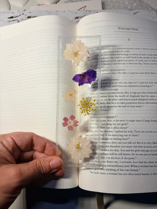 Pressed Flower Bookmark