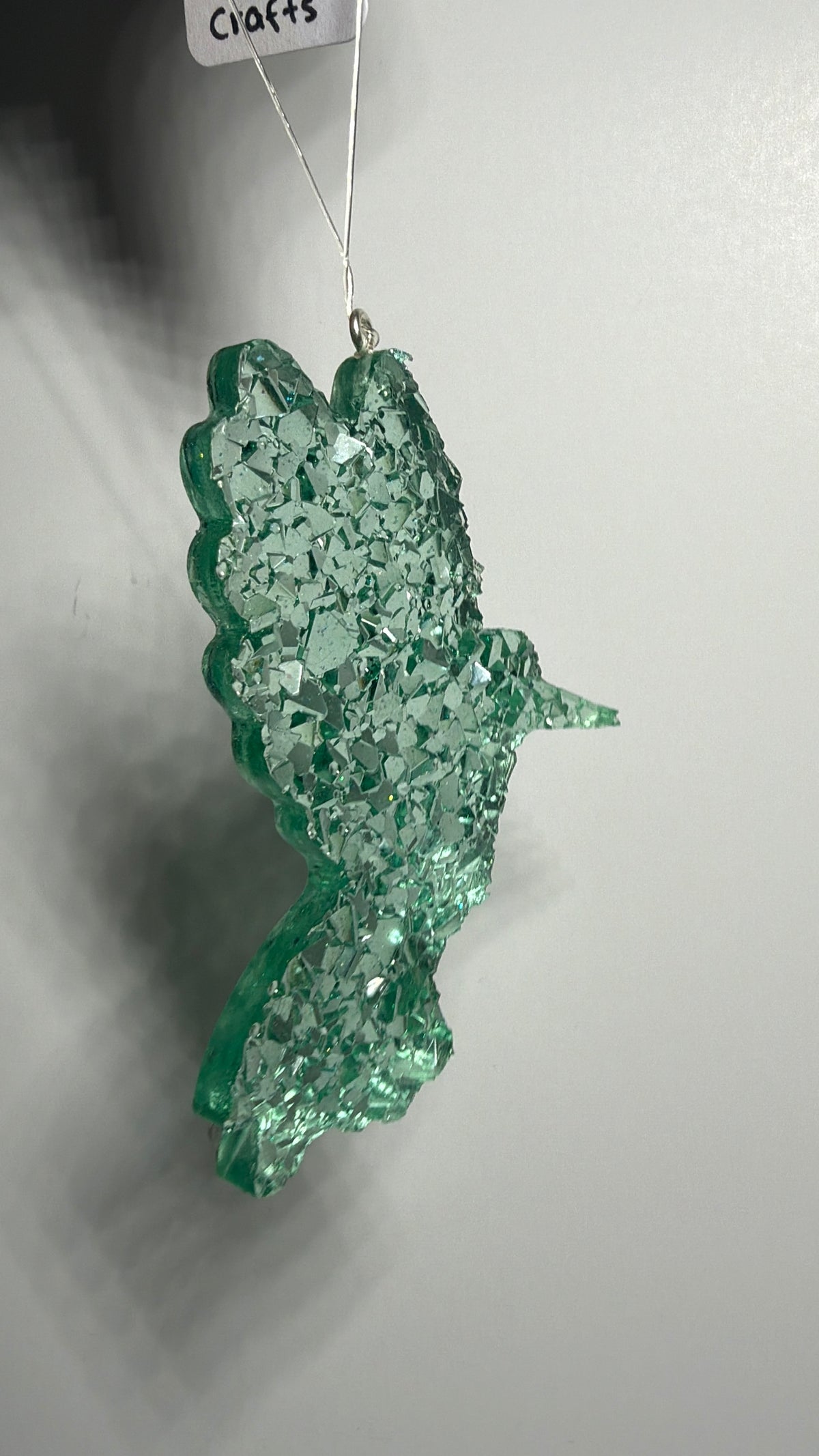 Druzy crystal hummingbird - design 4