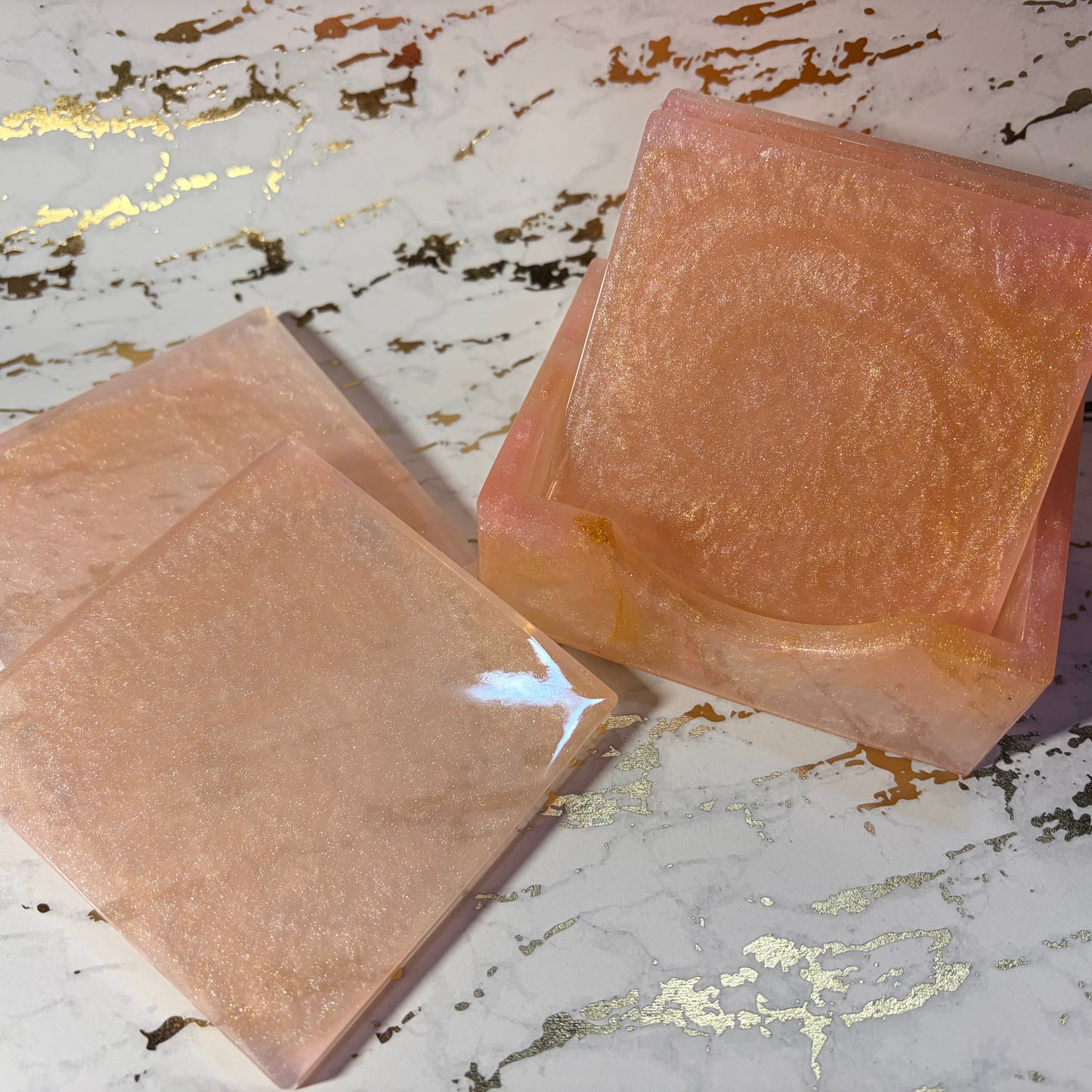 Coral Coaster Set