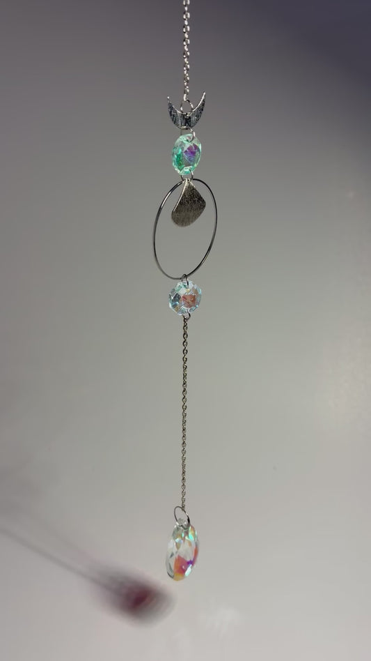 Fan Crystal Suncatcher Hanger